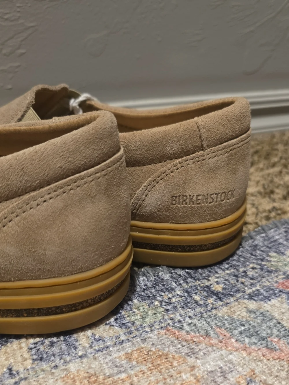 Men's BIRKENSTOCK Oswego Suede Leather Sneakers 41 (8)
